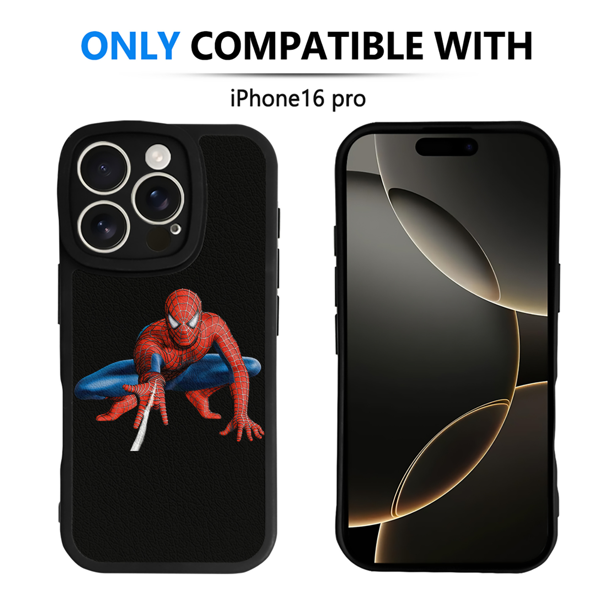 （画像用） アベンジャーズ The Avengers 【iPhone 16シリーズ対応】シリコンスマホケース（レザー調） 材質：シリコン